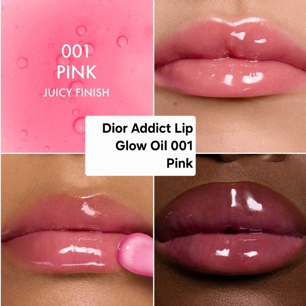 Dior Addict Lip Glow Oil 001 Juicy PINK. BNIB. PRICE IS FIRM💥NEW💥 - Picture 4 of 7
